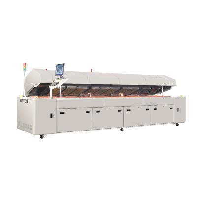 China Hot Air SMT Reflow Oven Lead Free PCB Reflow Soldering Oven Manufacturer for sale