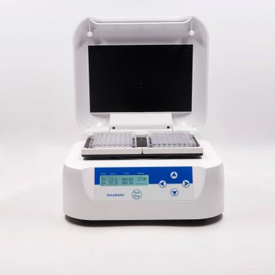 China WZ80-2 Laboratory Thermostatic Devices Lab Shaker Microplate Thermo Shaker 2 Plates for sale