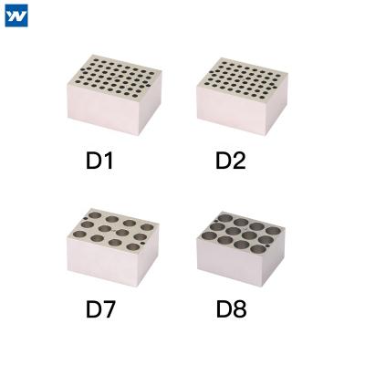 China Block Heater Aluminum Block Optional Blocks For GA150 Dry Bath Incubator Block-D for sale