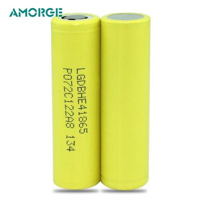 China  HE4 18650 2500mAh rechargeable lithium-ion high drain battery for e-cig mechanical mods for sale