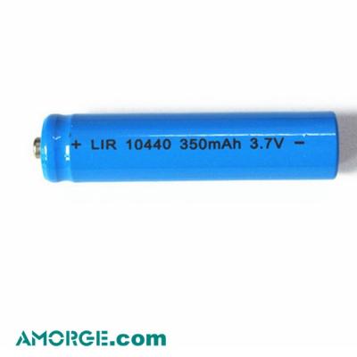 China Wholesale cheap high capacity 3.7V 320mah 10440 rechargeable lithium battery for toys and flashlight for sale