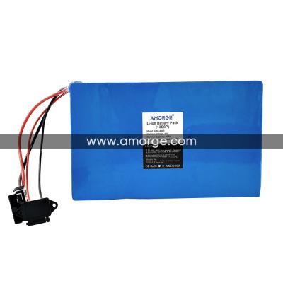 China AMORGE 48V 40AH 40AMP Battery Pack for solar energy storage systems golf carts electric wheelchairs electric vehicles for sale