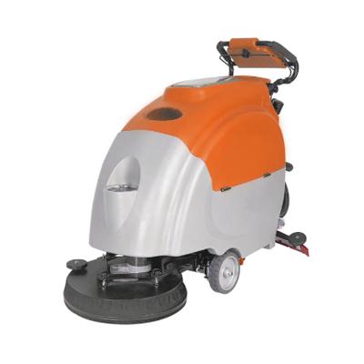 China Hotels Small Gym Full Automatic Floor Cleaning Machine Floor Scrubber for sale