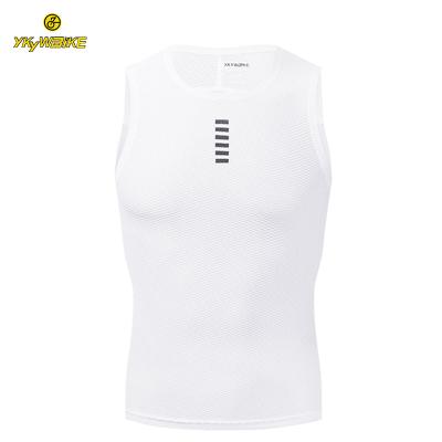 China High Quality Anti-UV Sublimation Printing Custom Made Mesh Fabric Cycling Base Layer Reflective Cycling Vest for sale