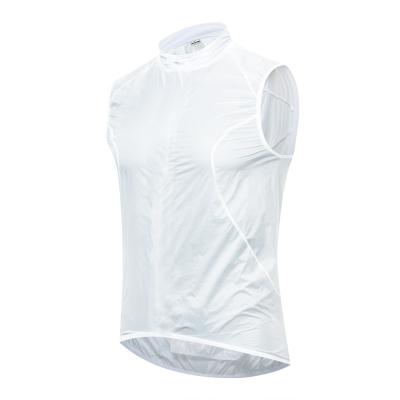 China Manufacturer Antibacterial Direct Windproof Simple White Bike Cycling Wear Cycling Vest Wholesale for sale