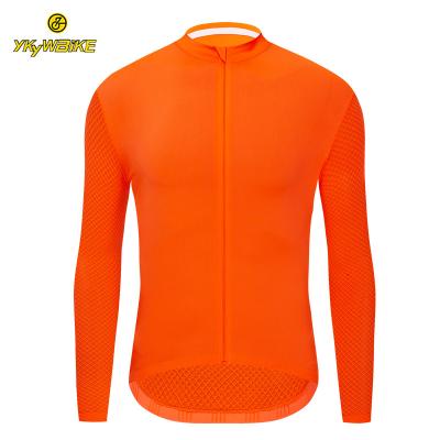 China Custom Printing Netting Anti-UV Cycling Wear Lightweight Side Pocket Long Sleeve Tank Top Men for sale