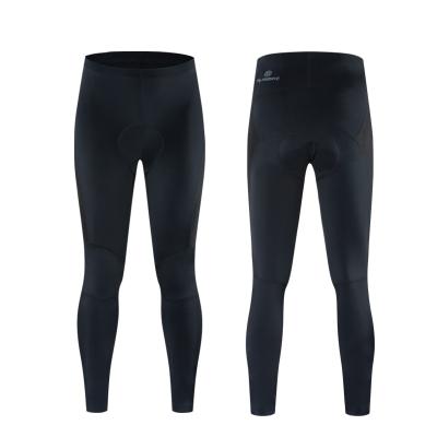 China YKYWBIKE Wholesale Cycling Anti-UV Lycra Road Cycling Black Bike Pants Custom Cycling Long Pants Men for sale