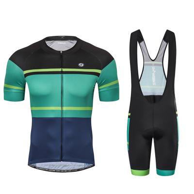 China 2021 High Quality Anti-UV Custom Cycling Kits Cycling Men's And Women's Tank Top Cycling Bib Sets for sale