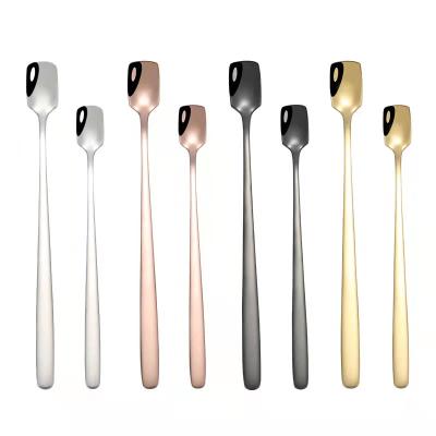 China 304 stainless steel viable spoons in different color and size for sale