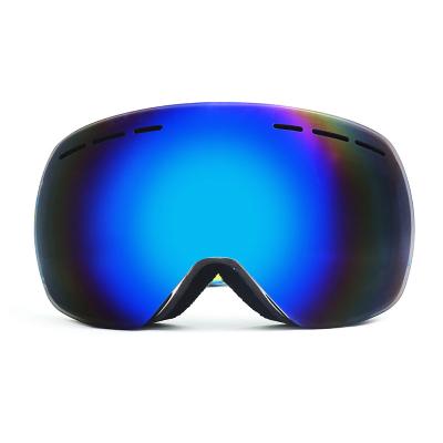 China Outdoor Women Men Snowboard Goggles Adult Ski Glasses Double Layers Big Sports Snow Anti-fog Anti-fog Ski Goggles Mask Skiing Glasses for sale