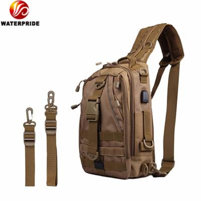 China UNIVERSAL Waterproof Fishing Tackle Backpack Fishing Outdoor Sport Fishing Sling Bag Sling Bag Outdoor Sport for sale