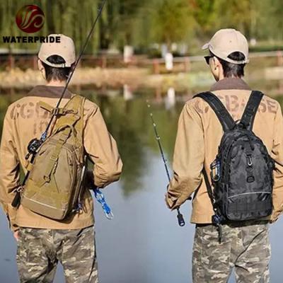 China UNIVERSAL Fishing Tackle Backpack Fishing Tackle Bag With Rod Holder Bag Fishing Tackle Box for sale