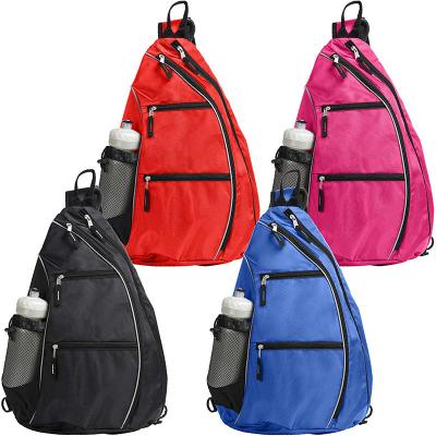 China Backpack Customize Bag Racket Triangle Bag With Mono Strap Bag Waterproof Sports Tennis Backpack for sale