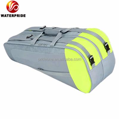 China Padel bags custom waterproof outdoor sport rides good quality unisex polyester tennis paddle racket bag from factory directly for sale