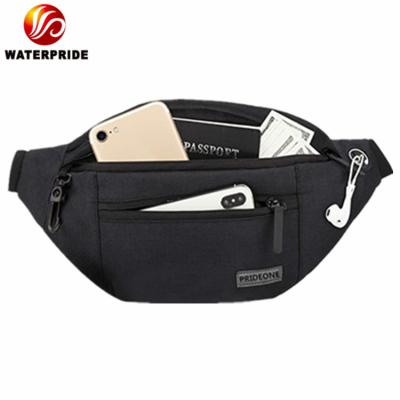 China Water Proof Custom 2021 Sports Fanny Pack Belt Waist Bag Men Waterproof Running Waist Bag for sale