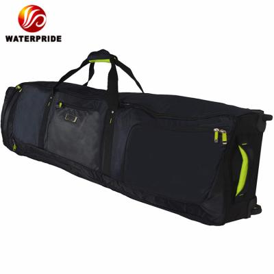 China Polyester Customize Wheeled Outdoor Moving Waterproof Wheel Adjustable Ski Bag Wholesale Snowboard Equipment Ski Snowboard Bag for sale