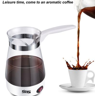 China 700mL Household Hot Water System Glass Electric Coffee Maker for sale