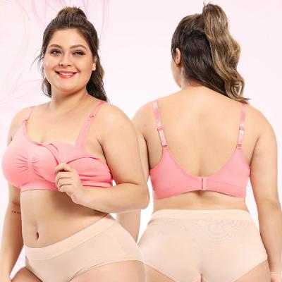 China Pregnant Women Breathable Maternity Underwear Bra Nursing Women Nursing Bra Plus Size for sale