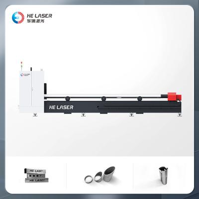 China High Precision Metal Pipe Laser Cutting Machine 1000W 3000W Op maat gemaakte service Te koop