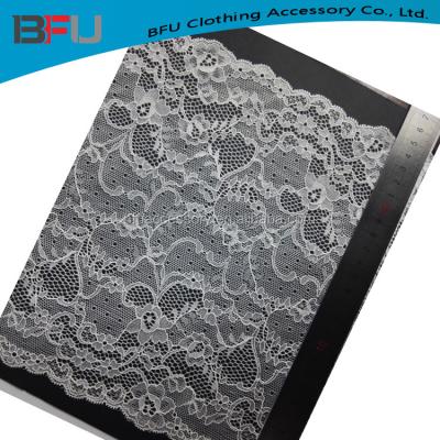 China Elastic Elastic Lace Nylon Spandex Lace For Lingerie And Wedding Dress for sale