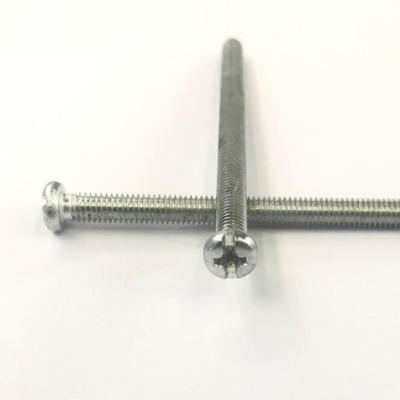 China Steel Cross Recessed Pan Head Machine Screw 2BA 4BA SCREW for sale