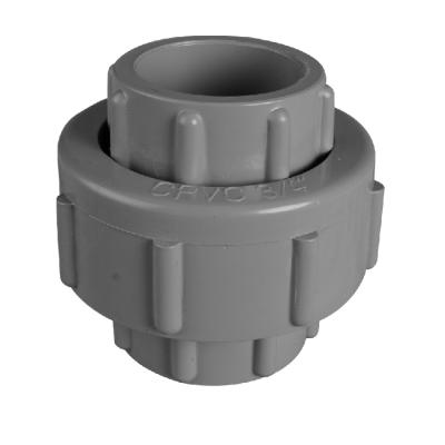 China CPVC ERA Plastic Pipe Fittings With Female Plug Or Thread CPVC Union Union Valve for sale