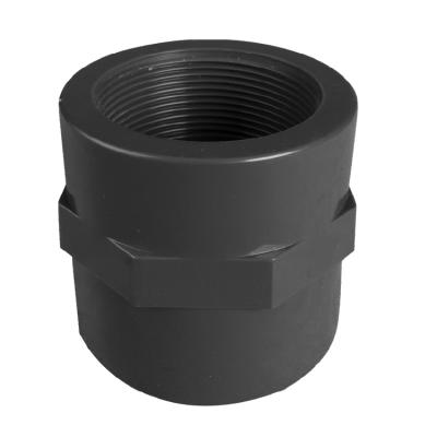 China PVC ERA PVC/UPVC DIN8063 PN16 Female Threaded Pipe Fittings Adapter With DVGW Certificate for sale