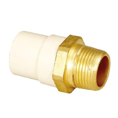 China CPVC ERA ASTM D2846 CPVC CTS BRASS THREADED MALE ADAPTER WITH NSF CERTIFICATE for sale