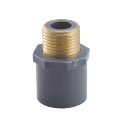 China Equal ERA Pressure CPVC Hose Fittings BRASS MALE ADAPTER STANDARD SCH80 for sale