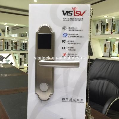 China Smart Hotel Door Lock System For Apartments Visisv Smart Lock Offer Best Hotel Door Lock Smart System With 304 Stainless Steel Material And Reasonable Price for sale