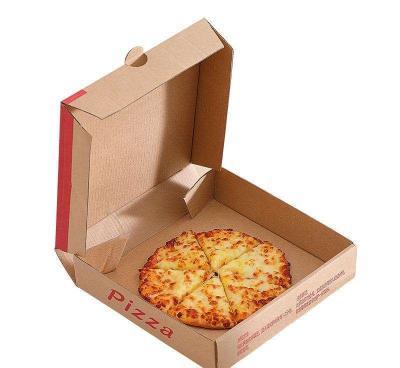 China OEM Recyclable Paper Box Pizza Eco Friendly Use And Accept Custom Order Pizza Box for sale