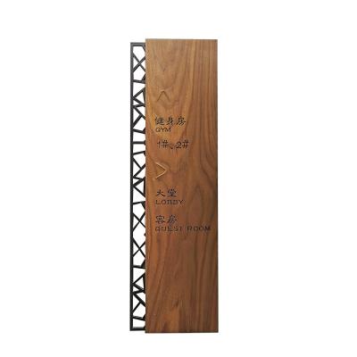 China New Chinese High-end Logo Wooden Door Plate Wooden Door Sign Lobby Sign Guide Door Plate Chinese Door Plate Hotel Door Plate for sale