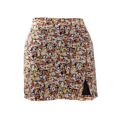 China Anti Static Made In China Summer Skirts With Liner Women Casual Skirt for sale