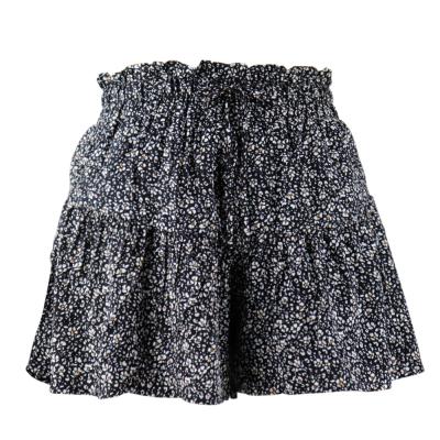 China wholesale high quality Anti-wrinkle drawstring beach shorts women's clothing elastic canvas shorts for sale