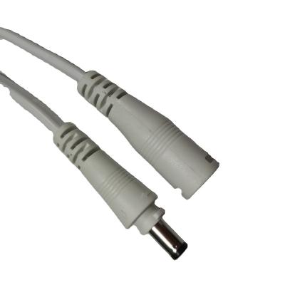 China COMPUTER DC Power Plug DC Power Extension Cord 5.5*2.1mm 5.5*2.5mm Female to Male Plug Adapter Extension Cable for sale