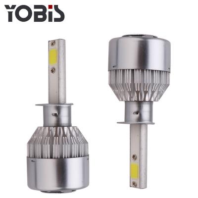 China Automobile Lamp Yobis 36W 12V COB C6 Bulb Auto Motorcycle Car Lights LED Headlight With Professional Service for sale