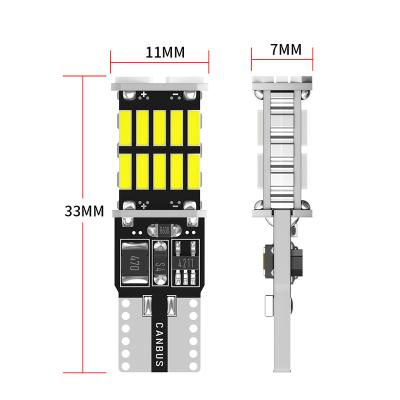 China Hot Selling Decoration YoBis LED Decoding Reversing Light T15 Turn Signal Brake Light for sale