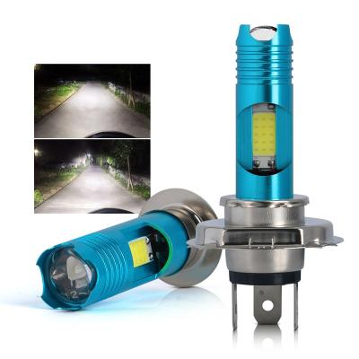 China Super Bright Car Headlight Fog Light H4 COB High Power Motorcycle Led Car Light for sale