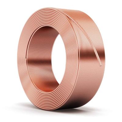 China Condition or Air Chiller 5/8 3/8 Copper Refrigeration Coil Pipe 0.8mm Thickness C11000 C12200 AC Copper Pipe / Brass Pipe Price for sale