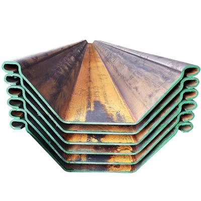 China SY295/SY390/Q345B China Manufacture U Z Type Steel Sheet Pile For Construction for sale