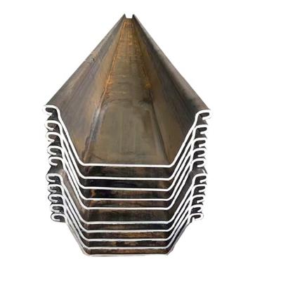 China Chinese Supplier SY295/SY390/Q345B Sheet Pile Type - 2 Sheetpile Steel U Profile With Low Price Hot Rolled Steel Sheet Piles for sale