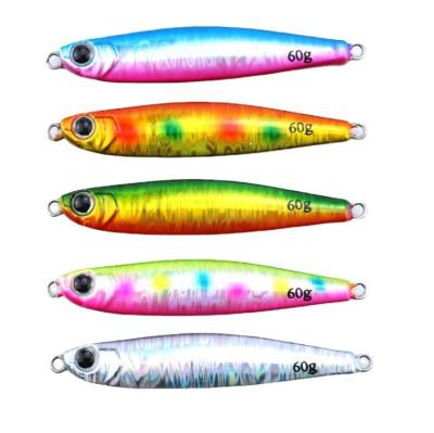 China A42 NAITE Advance Metal Jig 80mm/60g; 86mm/80g saltwater deap saltwater fish lure new design thin fish build lure for sale