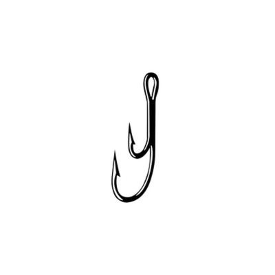 China Saltwater fishing high quality double ryder hooks 50023 for sale