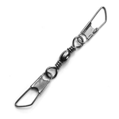 China Stainless Steel Best Selling High Quality Safety Snaps With Safety Nickel Or Black Color Fishing Snap 3709 for sale