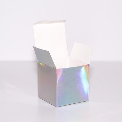 China Recyclable Eco Friendly Cardboard Paper Holographic Packing Boxes Customized Design Luxury Personalized Gift Box Set for sale