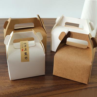 China Disposable Gable Boxes Waterproof Birthday-Cake Paper Package Boxes for sale