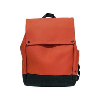 China Anti Theft Faux Leather Business Backpack, Anti Theft Daily College Backpack For Men, Low MOQ Customize To Make PU Leather Computer Backpack portable for sale