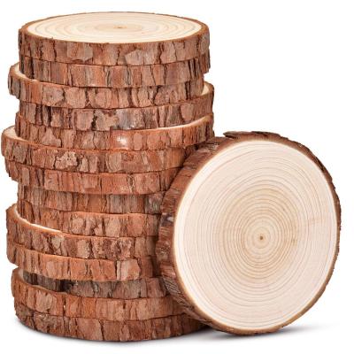 China Viable Home Decoration Cheap Heat Resistant Pine Natural Wooden Round Coffee Cup Coasters Wholesale for sale