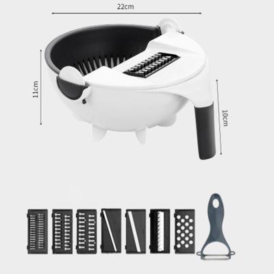 China Multi Viable Instruments Peeler Kitchen Basket Drain Slicer Peeler Tool Kitchen Sets Utensils Vegetable Grater for sale