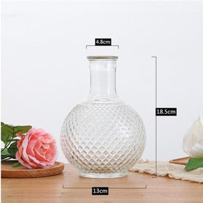 China With Cap Multi-size Tubular Clear Clear Aroma Diffuser Accessories Glass Diffuser Bottle For Diffuser Wholesale for sale